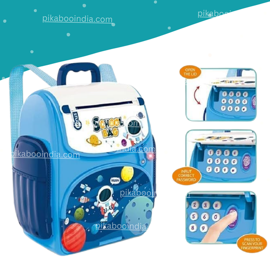 PiK A BOO Piggy Bank Bag – Soft & Portable Coin Pouch for Kids’ Cute Money Storage