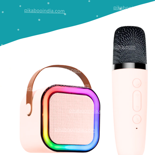 Wireless Karaoke Speaker – Mic Included for Kids & Parties