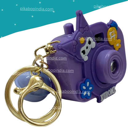 Purple Kuromi Projection Camera – Light Toy for Kids