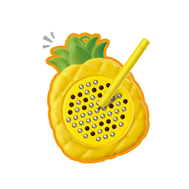 Pineapple Magnetic Board Drawing Stylus Keychain Toy