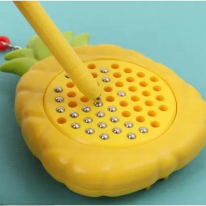 Pineapple Magnetic Board Drawing Stylus Keychain Toy