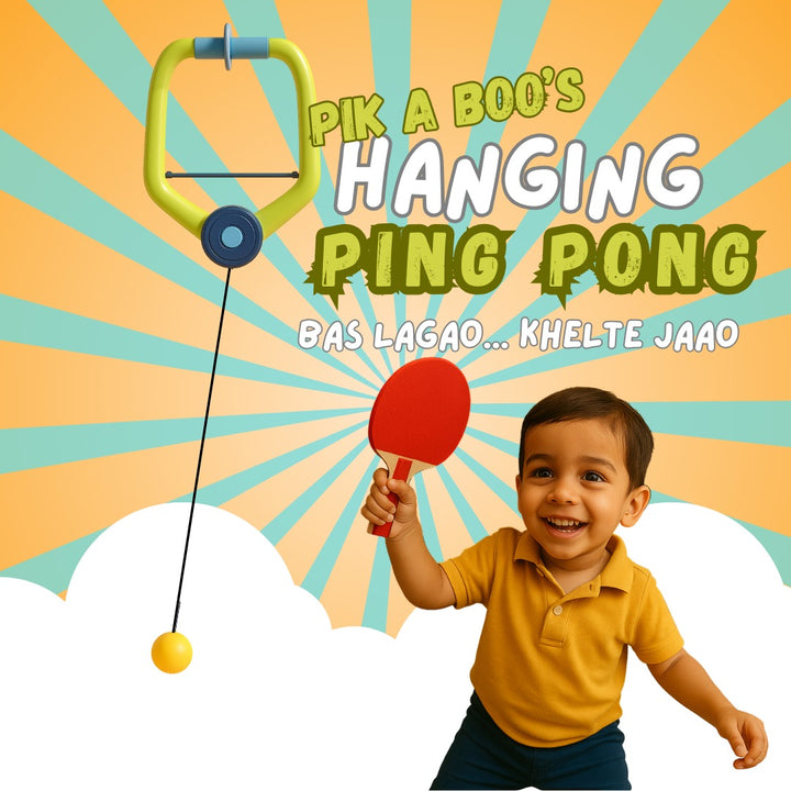 PiK A BOO Smash Buddy Hanging Table Tennis – Family Fun Gear main image 0