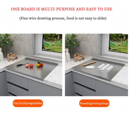 Premium Stainless Steel Cutting Board – Durable, Hygienic & Essential for Kitchens