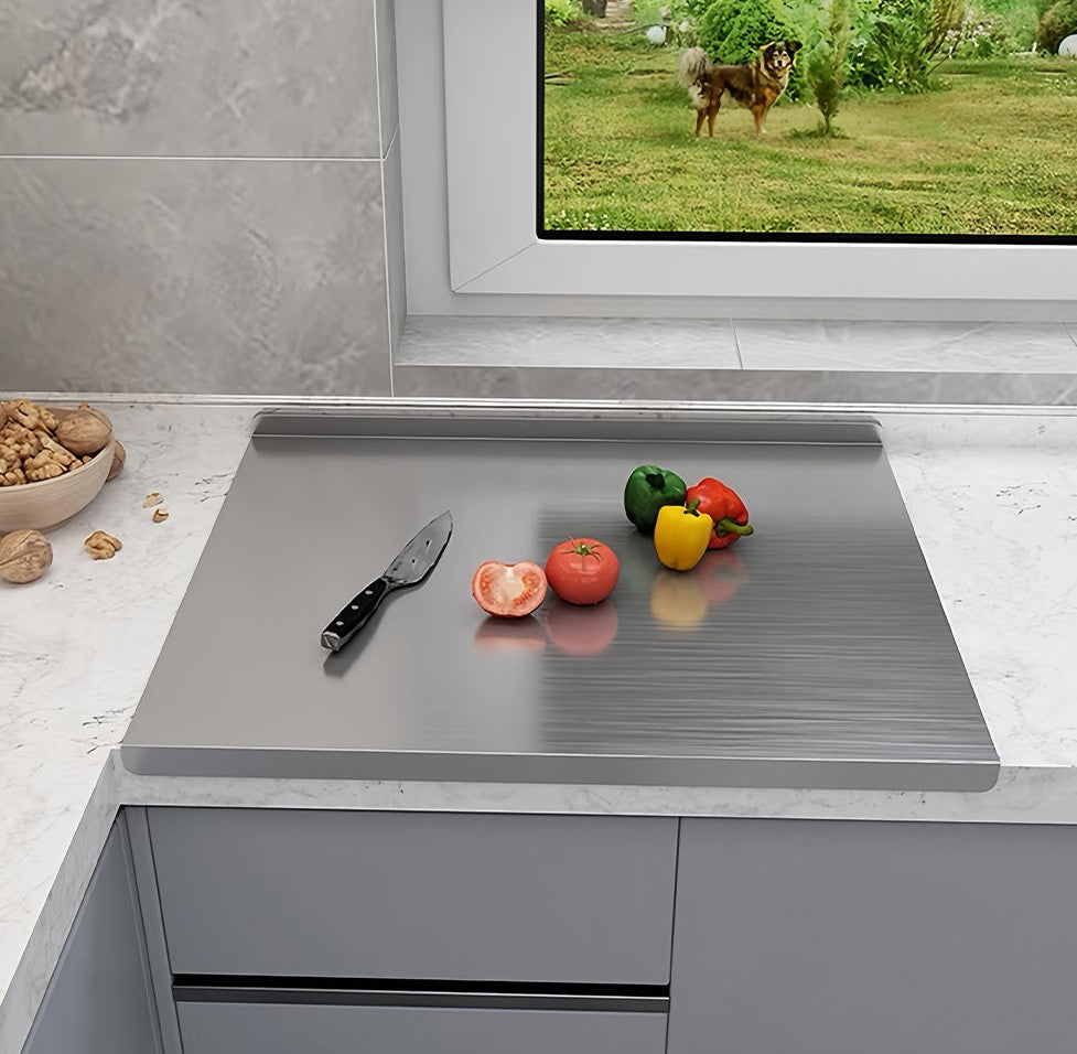Premium Stainless Steel Cutting Board – Durable, Hygienic & Essential for Kitchens