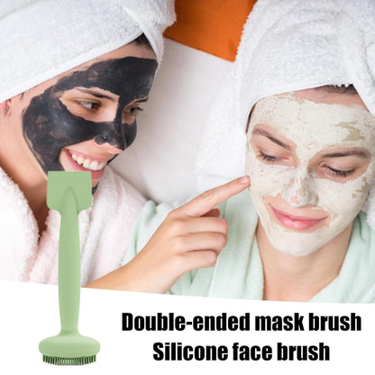 Premium Silicone Face Mask Brush – Dual-Head Applicator for Easy, Reusable Skincare