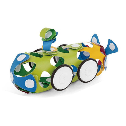 Jugnu Rainbow Magnetic Sheets Builder 16 pc Educational Construction Toy for Kids