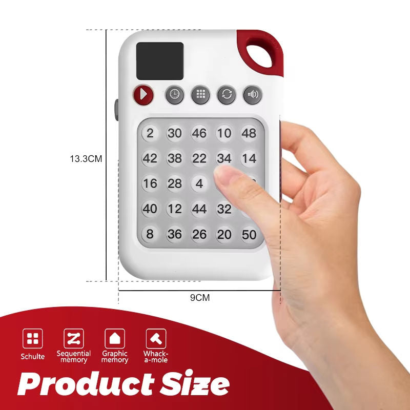 Schulte Focus Training Machine – Early Learning Cognitive Toy for Kids