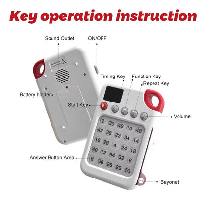 Schulte Focus Training Machine – Early Learning Cognitive Toy for Kids