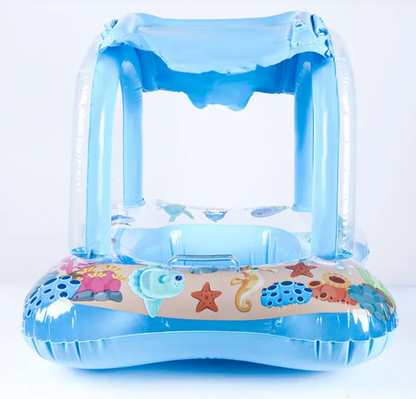 Sunshade Rings Swimming Float Infants Inflatable Seat Cushion