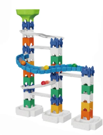 Kids Educational Toys 58 PCS Track Ball Slide Building Blocks