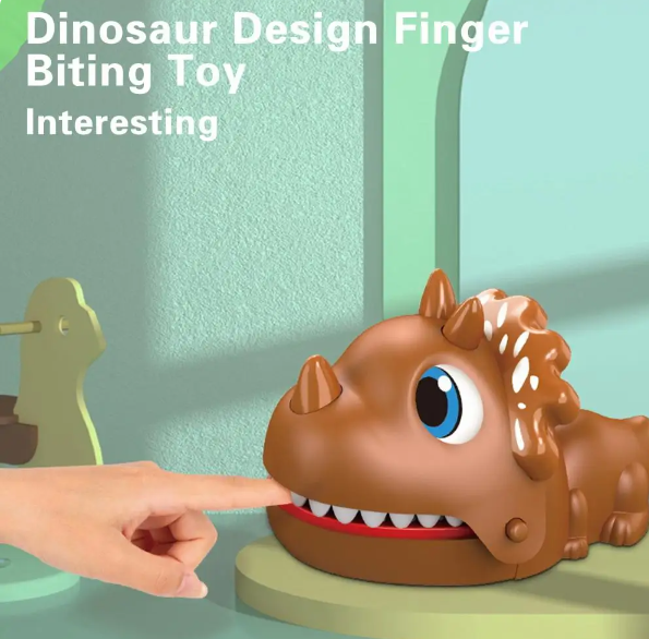 Dinosaur Teeth Toys Game for Kids, Dinosaur Biting Finger Dentist Games Funny Toys