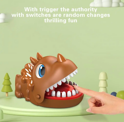 Dinosaur Teeth Toys Game for Kids, Dinosaur Biting Finger Dentist Games Funny Toys