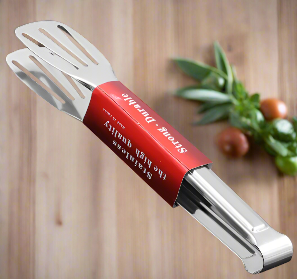 Stainless Steel Multipurpose Tong, Non-slip Cooking Clip