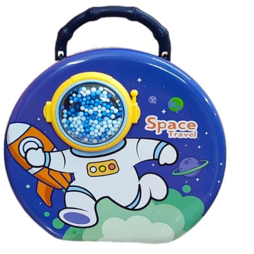 Space Piggy Bank with Number Lock for Kids