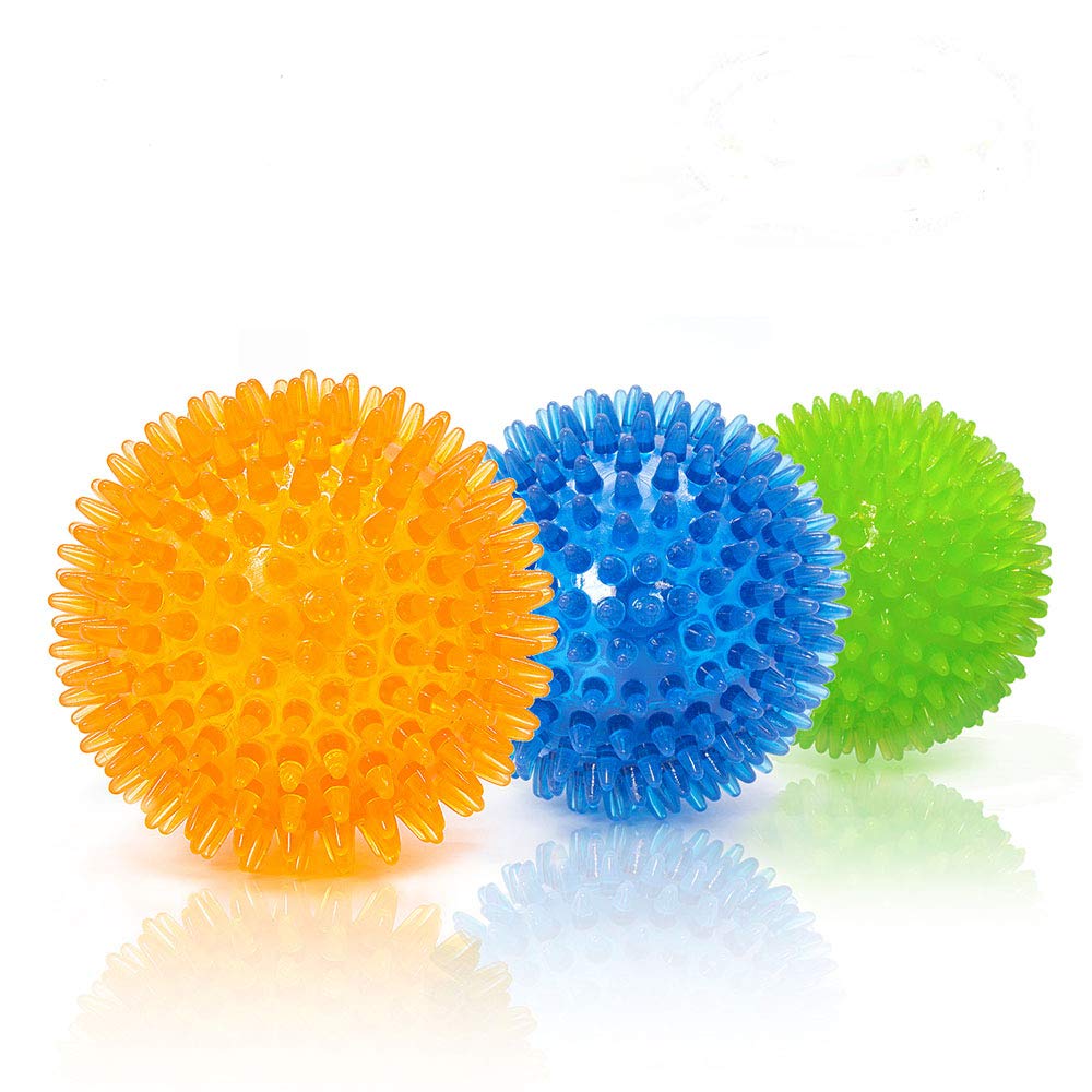 Sensory Squeaky Spiked Ball