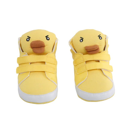 Duck Velcro Baby Soft & Cozy Booties - Easy-Fit Casual Shoes for Little Feet