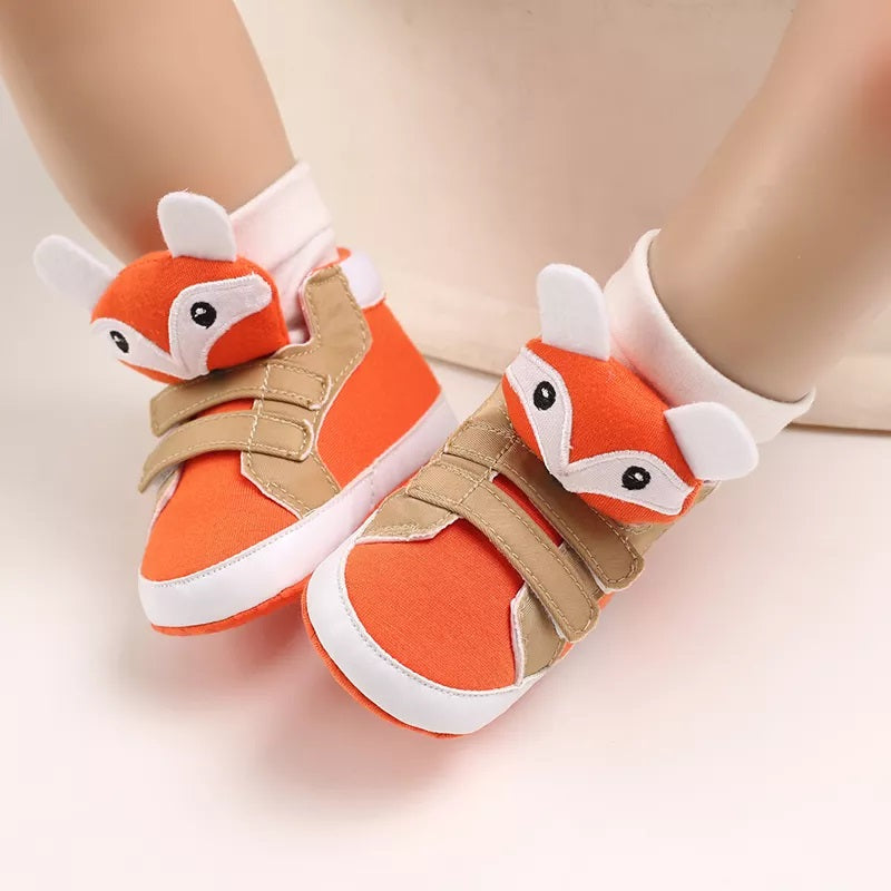 Fox Velcro Casual Booties Baby Shoes 🦊👶