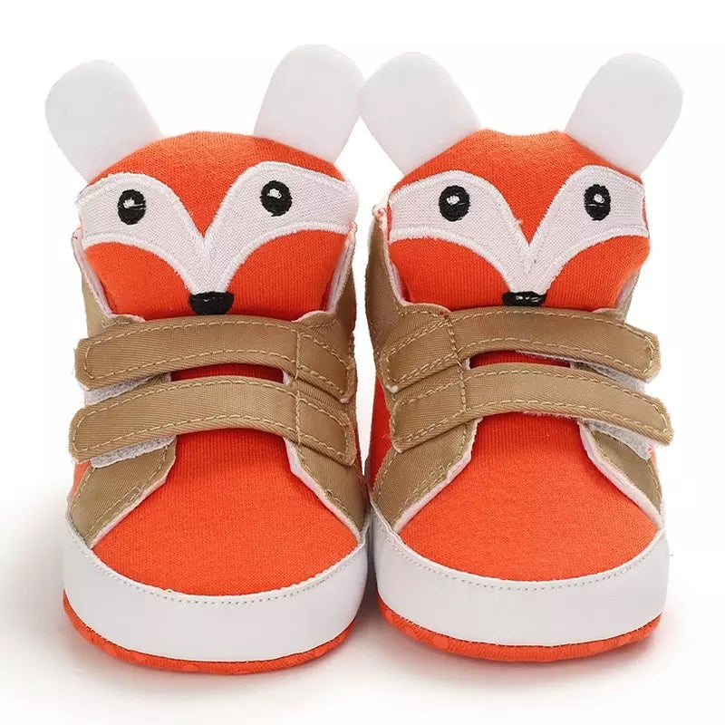 Fox Velcro Casual Booties Baby Shoes 🦊👶