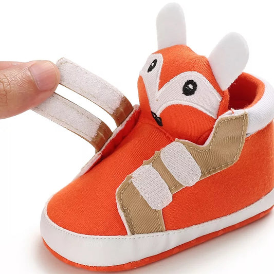 FOX VELCRO CASUAL BOOTIES BABY SHOES