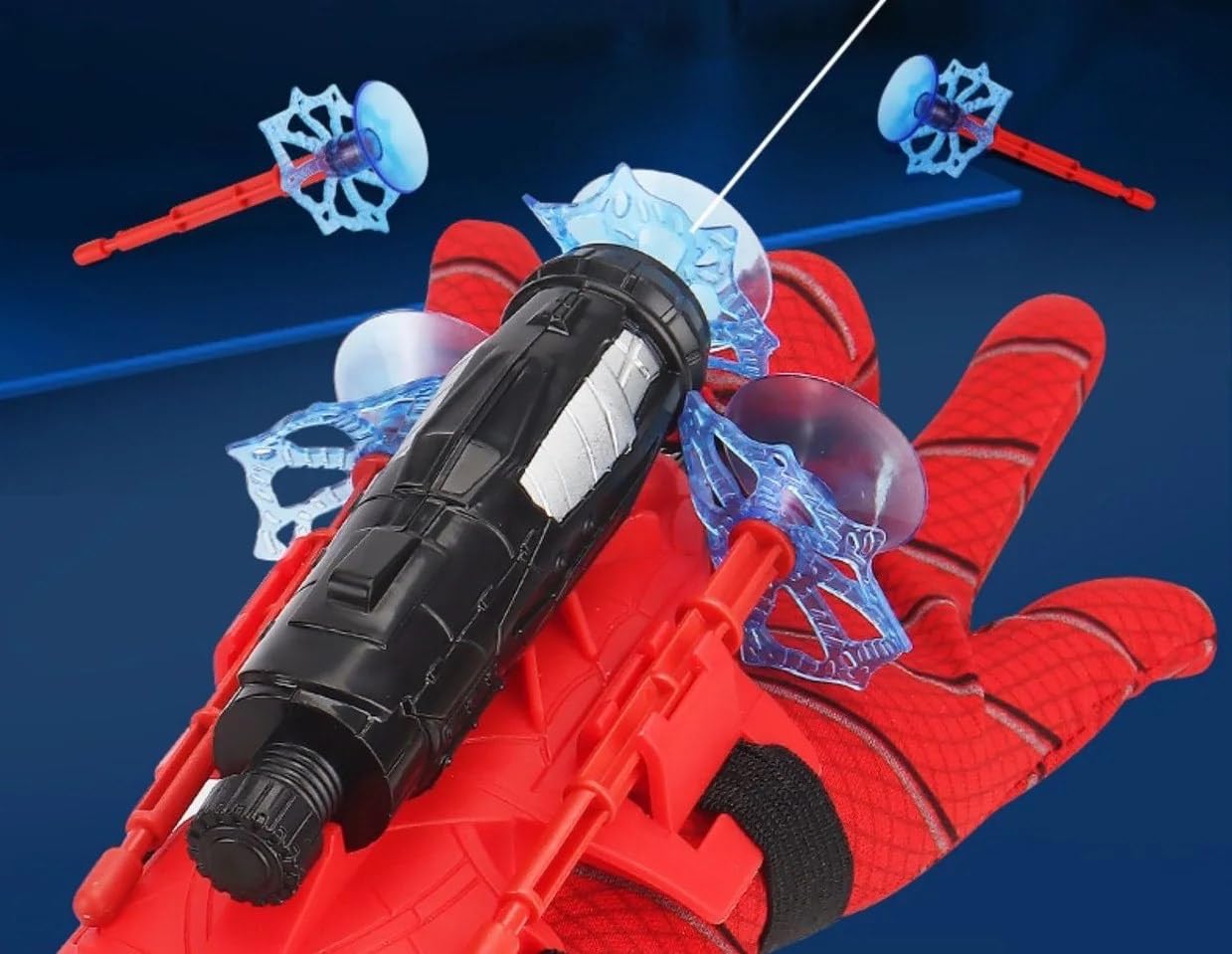 Spider Web Shooters Toy for Kids, Spiderman Hand Gloves Hero
