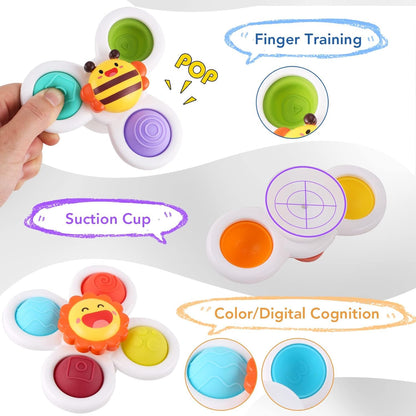 Suction Spinner Toy Bath Toy