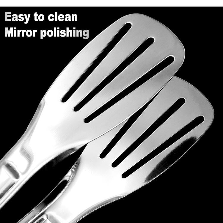 Stainless Steel Multipurpose Tong – Non-Slip Cooking Clip