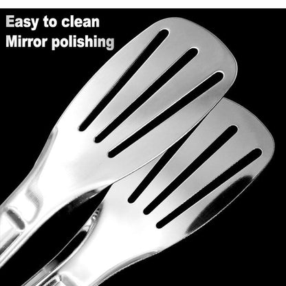 Stainless Steel Multipurpose Tong – Non-Slip Cooking Clip