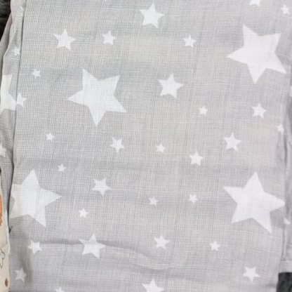 Star Car Squirrel Organic Cotton Baby Swaddle Blanket Set of 3 – 42x42 inches