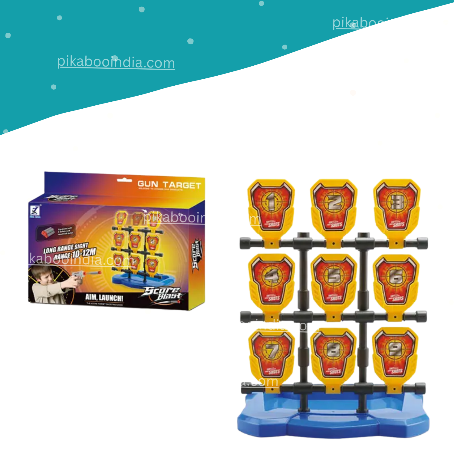 Score Blast Target Game – Soft Dart Fun for Kids