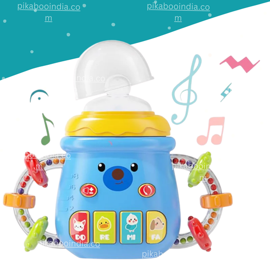 Musical Bottle Toy – Rattle & Learning for Babies