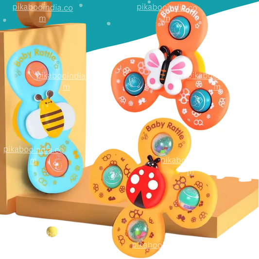 Suction Spinner Bath Toy – Fun Colors & Water Play