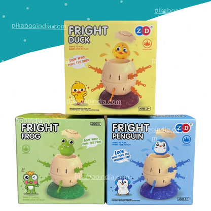 Fright Animal Barrel Game – Ejection Toy for Kids’ Stress Relief & Party Fun