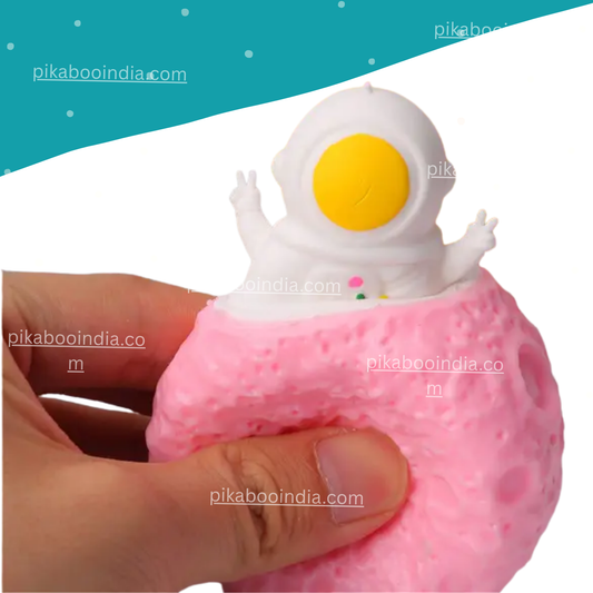 PiK A BOO Squishy Astronaut Toy – Stretchable Stress Relief Toy (Any 1) for Sensory Fun
