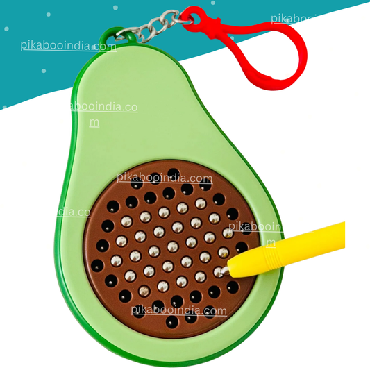 Avocado Magnetic Dot Drawing Board With Pen | Montessori Sensory Toy Fun