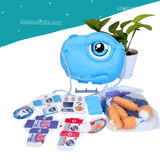 2-in-1 Dinosaur Pretend Play Set – Role Toy