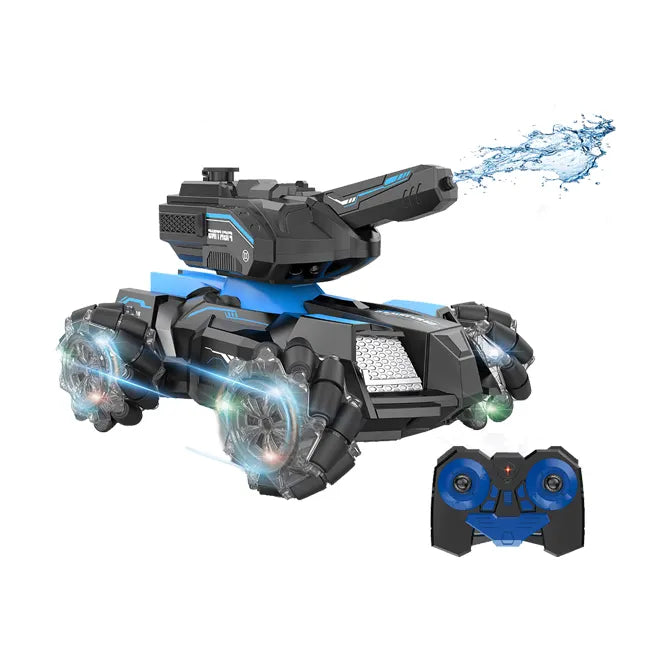 Battle Tank Water Jet Spray – 360° Rotating Fun for Kids' Outdoor Play