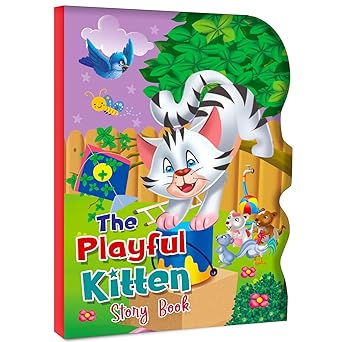 The Playful Kitten – Board Book | Fun Story for Toddlers & Kids