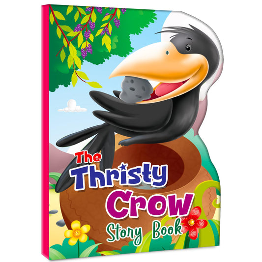 The Thirsty Crow Cut- Out Story Book – Moral Tale for Kids