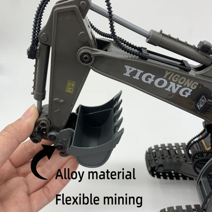 Construction Excavator RC Truck Kids Play Vehicle Toy