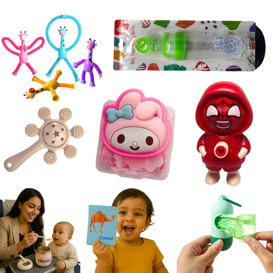 Baby Fun & Care Hamper – Fidget Toys, Teether, Cards & More