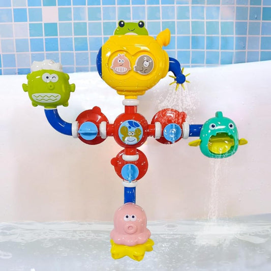 Water Bath Toys for Infants Toddlers Kids Fun Bathtub Ocean Animals Shower Play 1 2 3 4 5 6 years