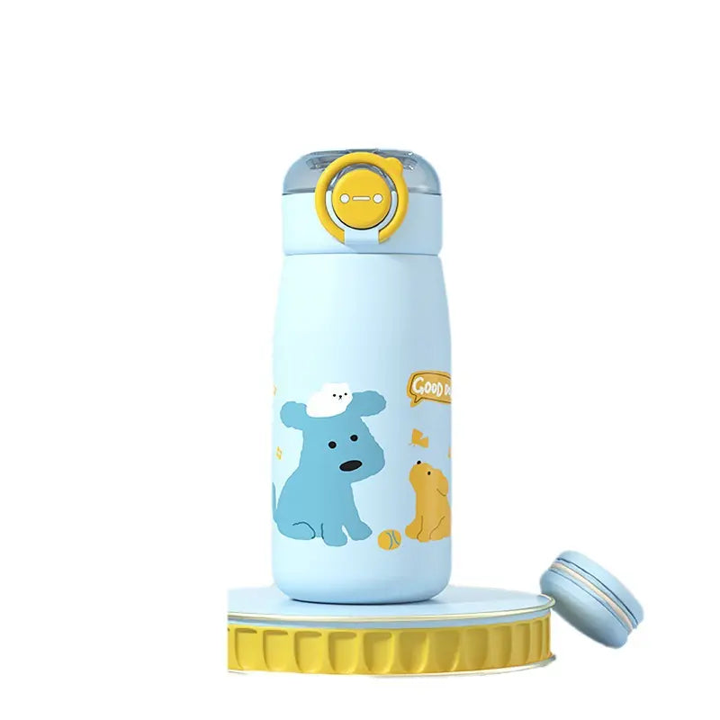 CuddleSip Kids Insulated Water Bottle 9005 Leakproof, Insulated, BPA-Free Sipper for School & Travel Easy Flip Lid, Stainless Steel Flask for Boys & Girls