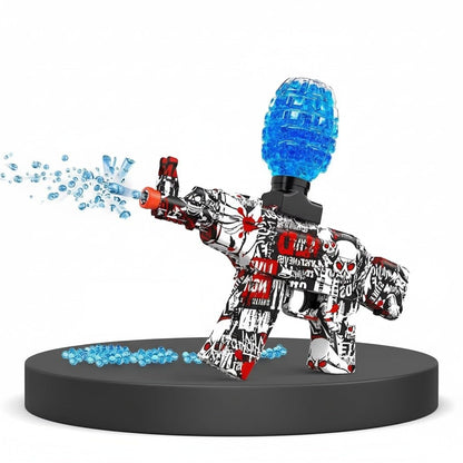 Water Bullet Toy Gun for Kids – Electric Gel Blaster with Transparent Design