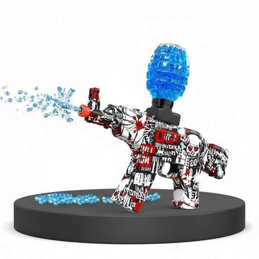 Water Bullet Toy Gun for Kids – Electric Gel Blaster with Transparent Design