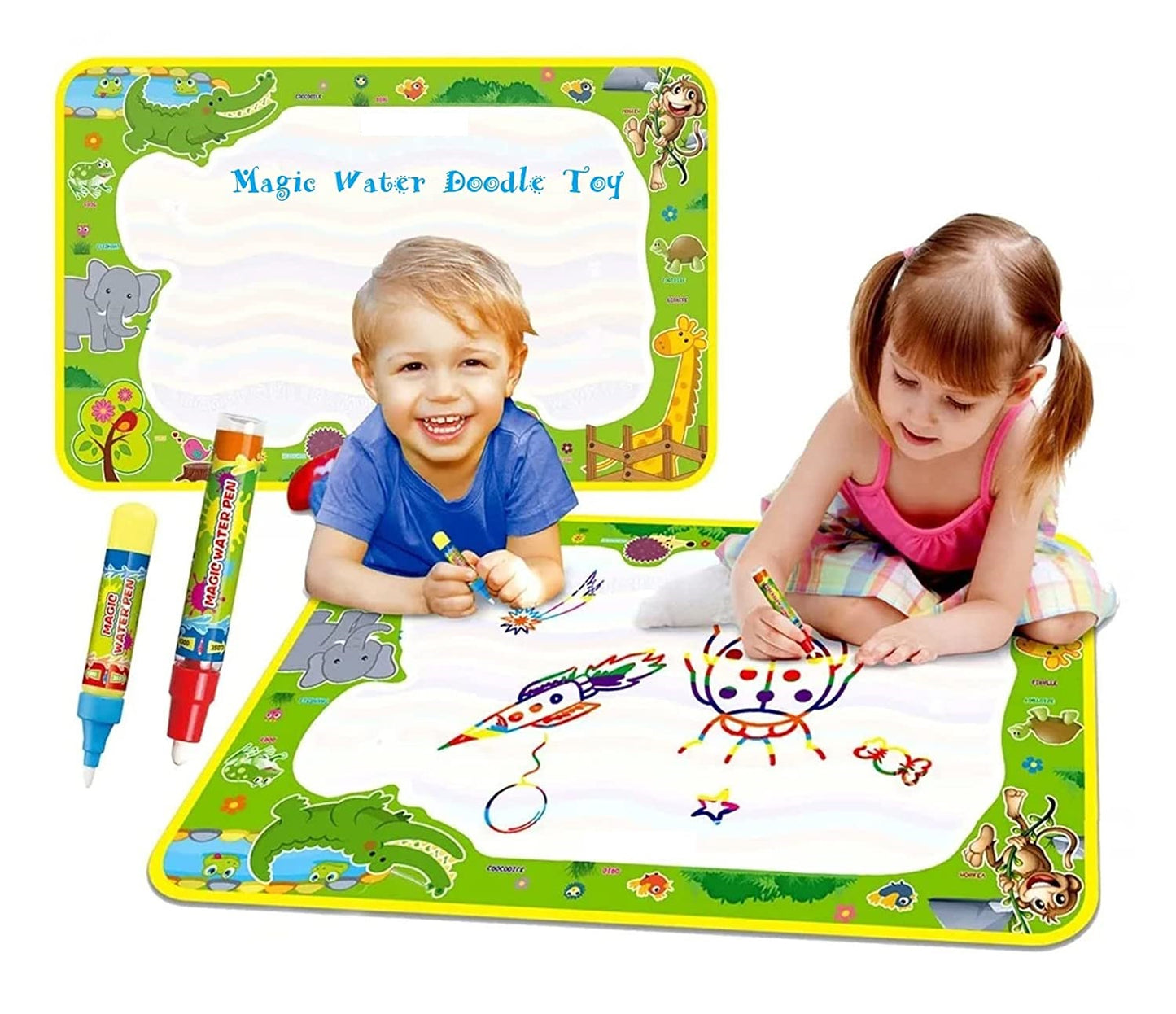 Water Doodle Magic Mat Kids Writing Pad