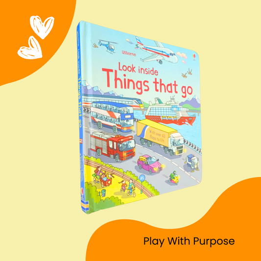 Pre-Loved Very good condition – "Look inside Things that go" for Kids