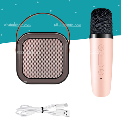 Wireless Karaoke Speaker – Mic Included for Kids & Parties