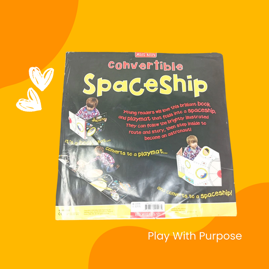 Spaceship Book– Convertible Design with Moving Parts