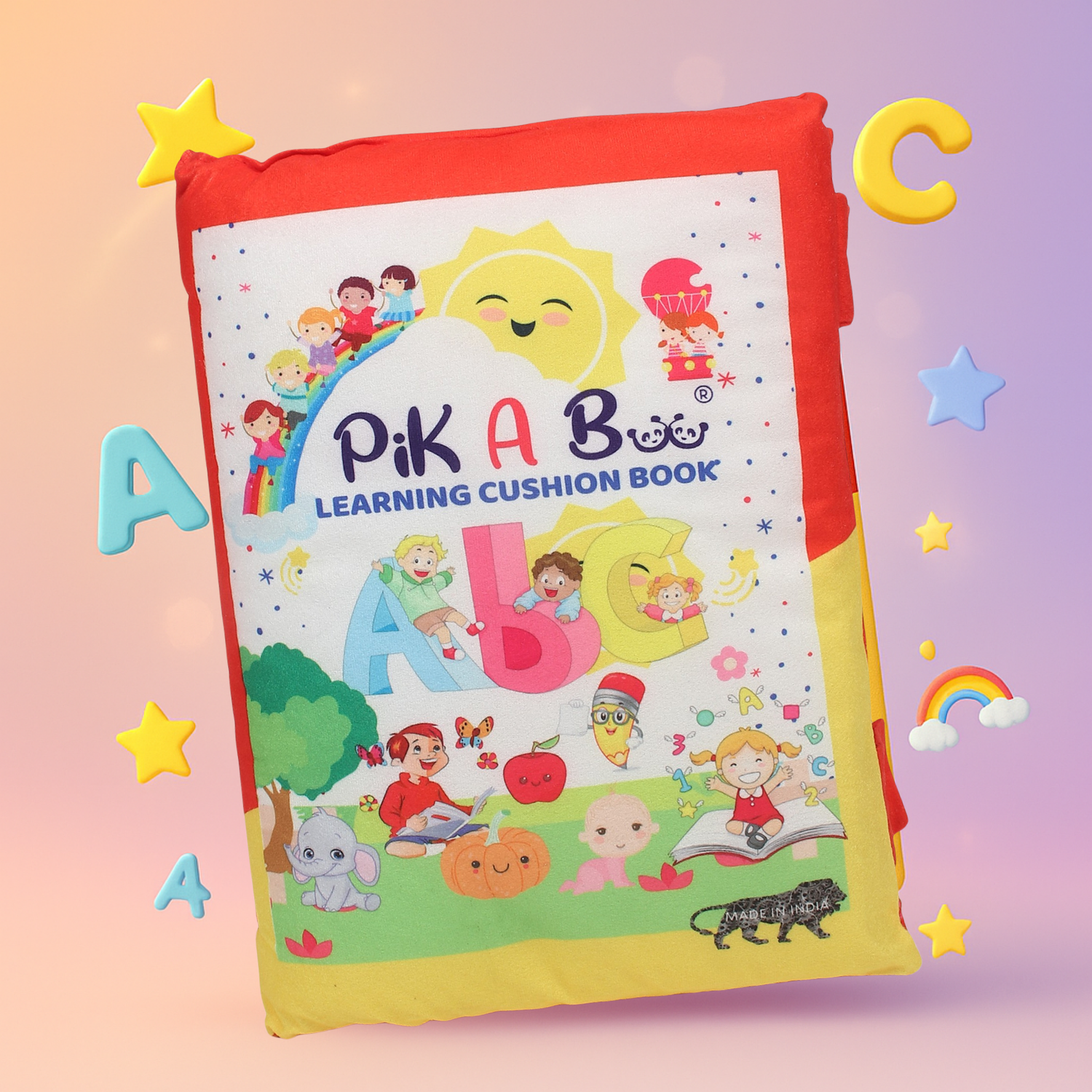 Red Learning Cushion Book Level 1 | English Rhymes for Kids