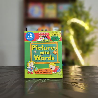 Pictures and Words Sticker Fun Learning